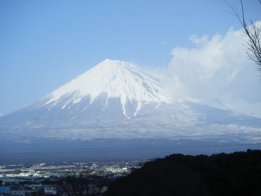 箱根から見た富士山