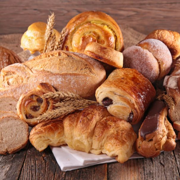 さまざまな種類のパン